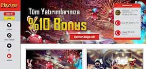 Hazino giriş bonus Hazino giriş bonus